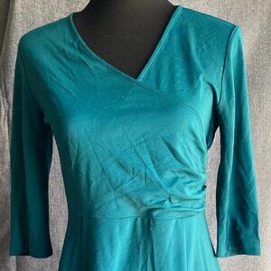 Lark & Ro Teal Dress